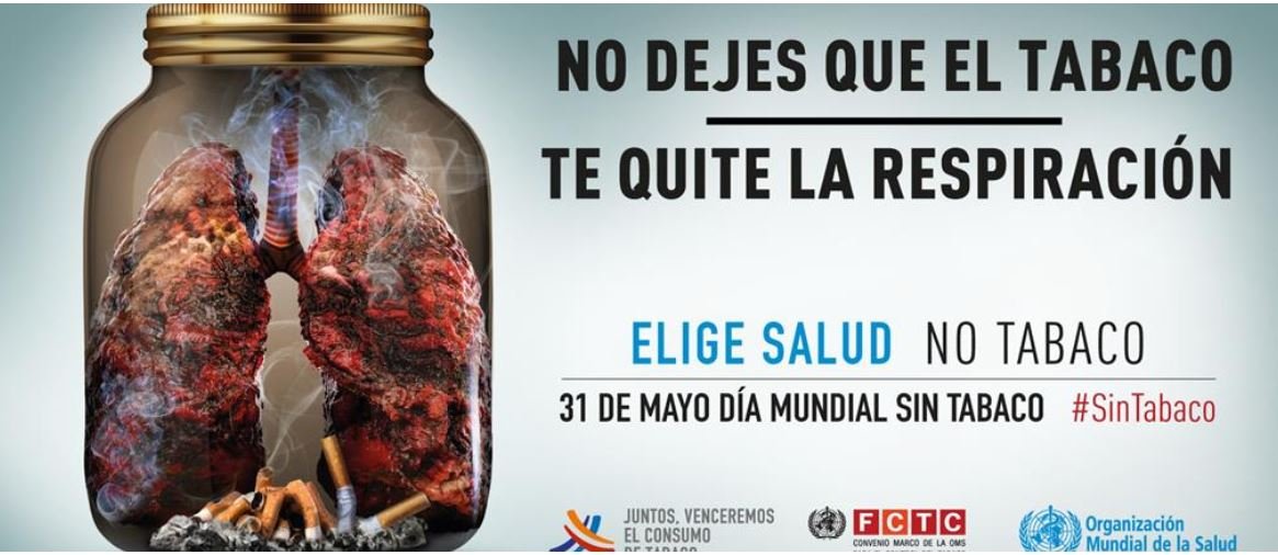 Campaña "Día mundial sin tabaco"
