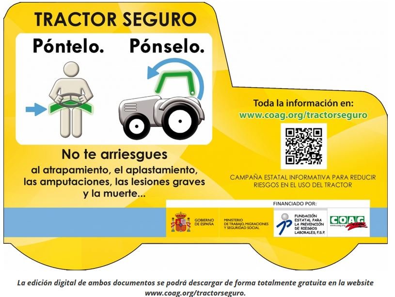 COAG lanza una campaña para reducir riesgos en el uso de vehículos agrícolas