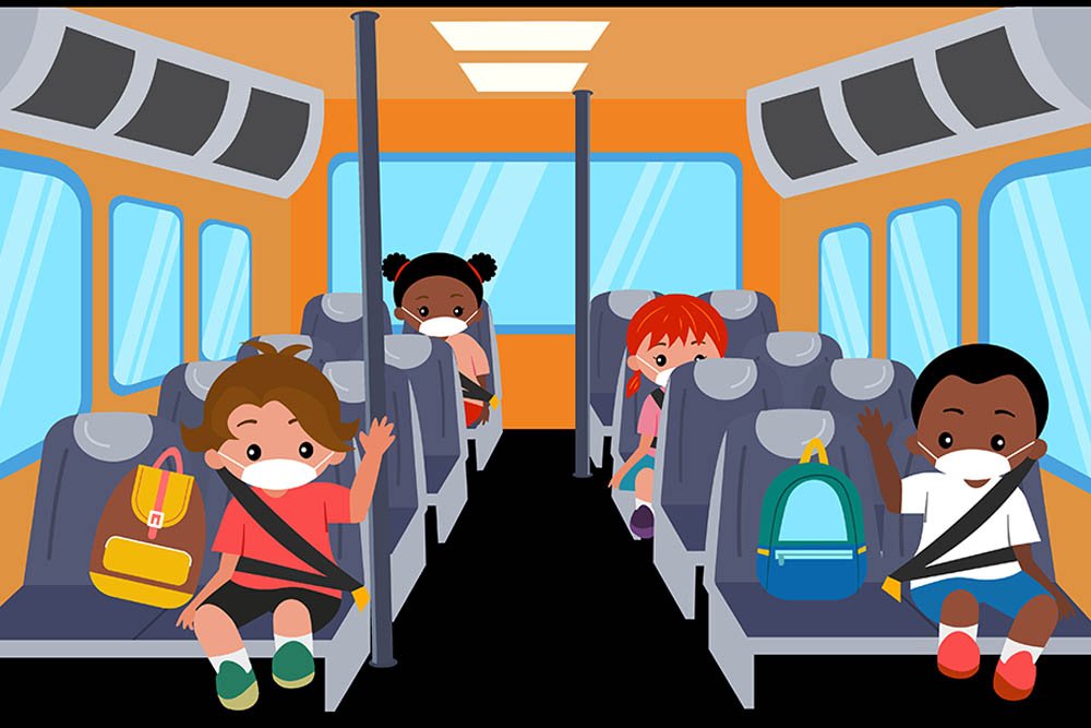  vuelta al cole en transporte escolar de forma segura