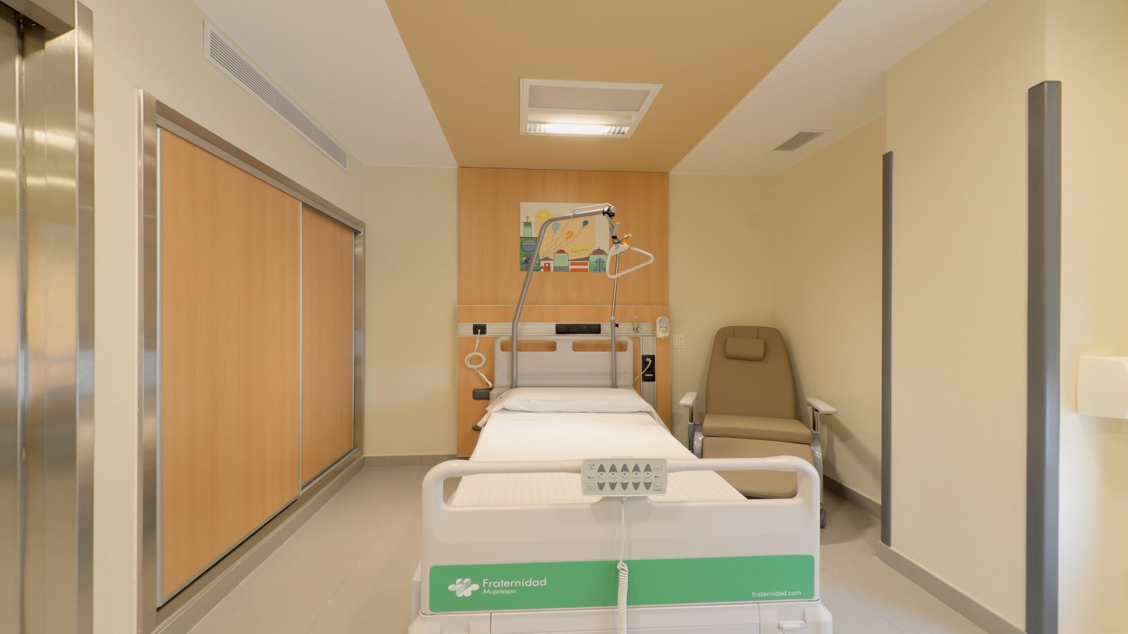 Habitaciones Hospitalización Hospital Fraternidad-Muprespa Habana