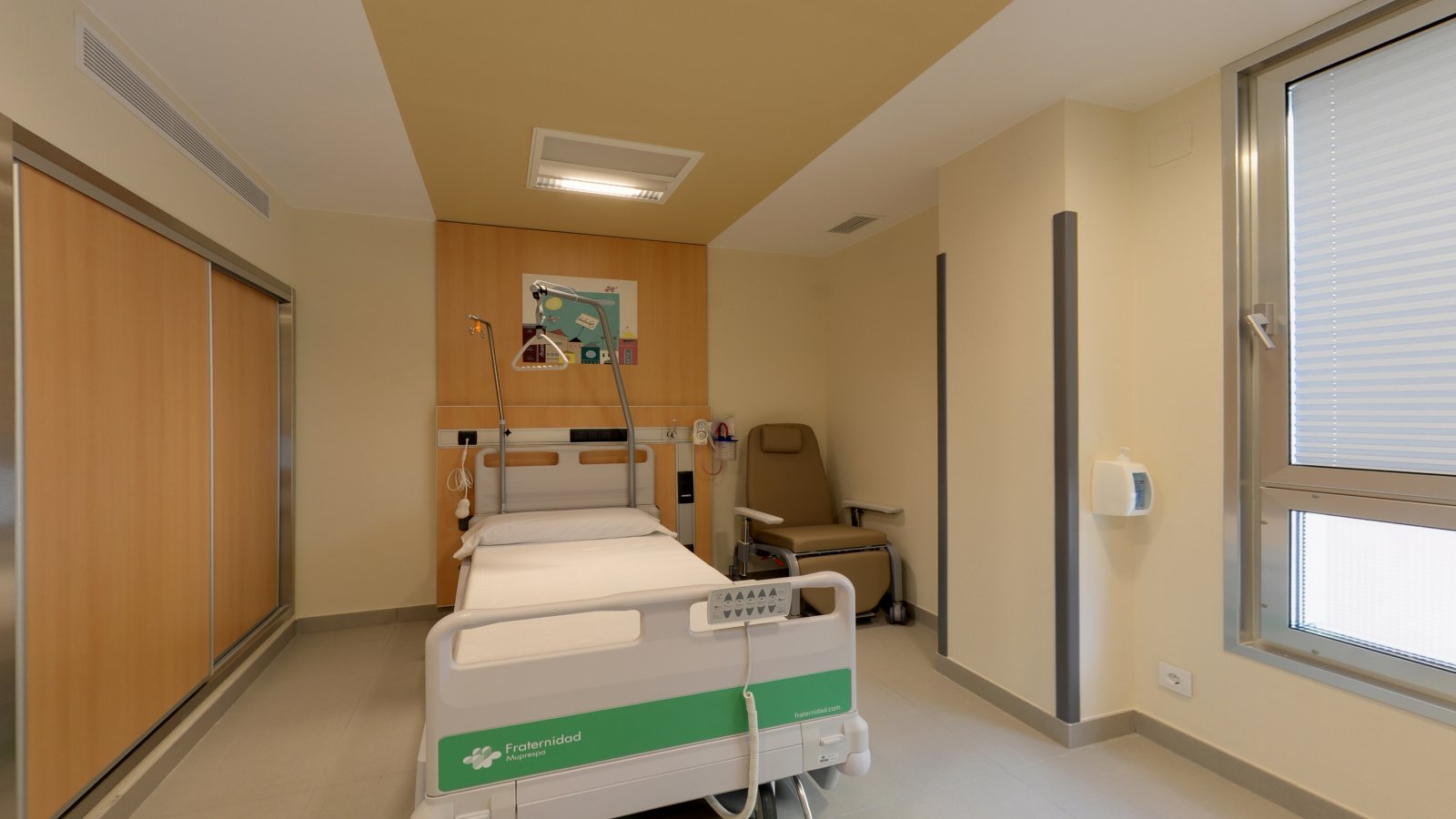 Habitaciones Hospitalización Hospital Fraternidad-Muprespa Habana