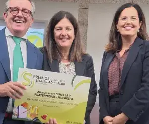 Fraternidad-Muprespa y la mutualista Simelsa, premio a las buenas prácticas en PRL de la Junta de Extremadura