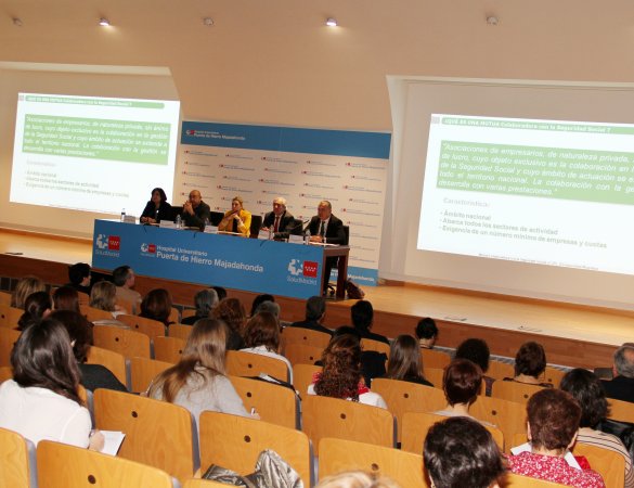 Fraternidad-Muprespa participa en las VIII jornadas de comunicación sobre el accidente de trabajo en el Hospital Universitario Puerta de Hierro