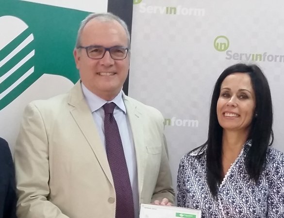 Fraternidad-Muprespa entrega en Sevilla el Bonus 2014 a la empresa SERVINFORM, S.A.