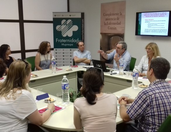 Fraternidad-Muprespa en Almería organiza un debate sobre PRL