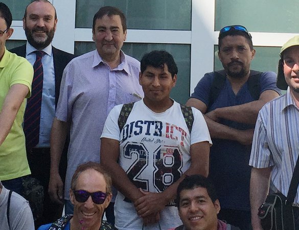 Los alumnos del Grupo ENVERA visitan las instalaciones de Fraternidad-Muprespa en Barajas