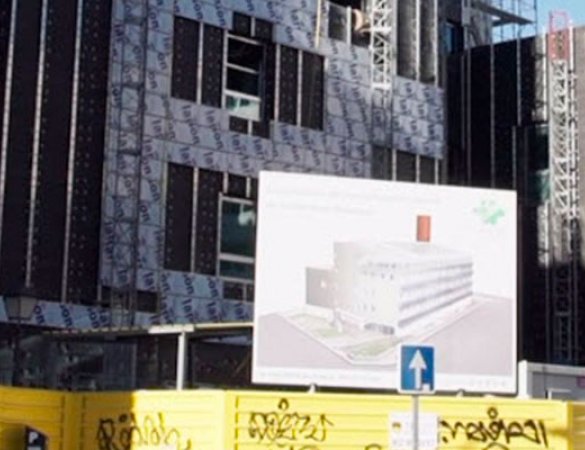 Obra del nuevo Hospital del Paseo de la Habana de Fraternidad-Muprespa