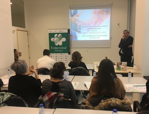 Escuelas Católicas, receptores de la jornada sobre el Bonus que Fraternidad-Muprespa impartió en Burgos