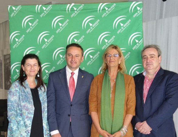 Carmen Alvarado, Miguel Angel Tortosa, Matilde Góngora y José Joaquín Martinez