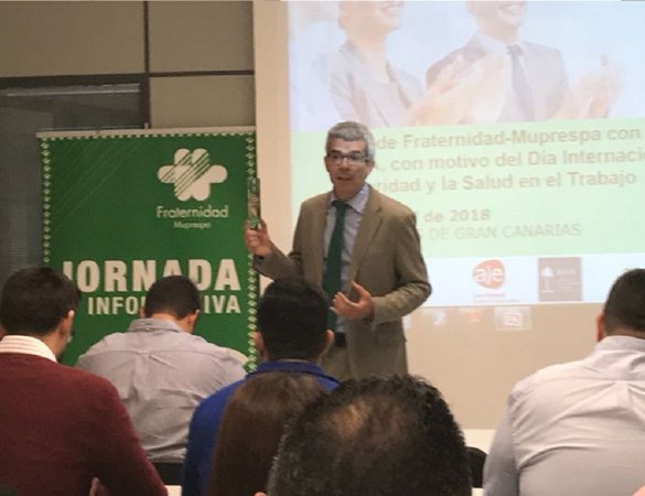 Presentacion de la jornada de Fraternidad-Muprespa en Las Palmas