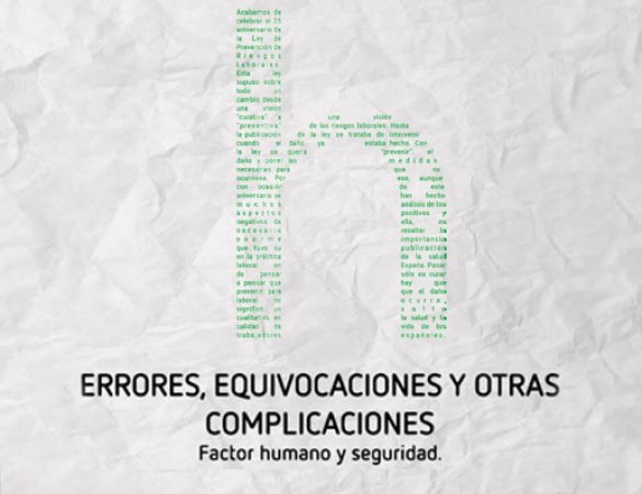 Libro, Si Fallor, "Sum Error humano y accidentes: Análisis de Factores Humanos y Organizacionales"