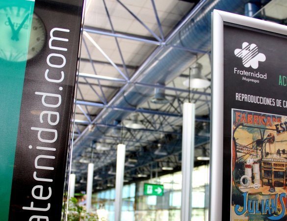 Inauguración Exposición de carteles de prevención S.XX en el aeropuerto Adolfo Suárez Madrid-Barajas 