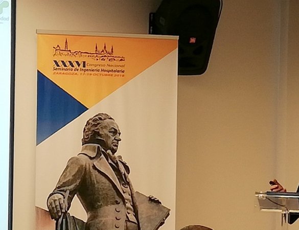 Olvido Arenas, durante su intervención en el Seminario 