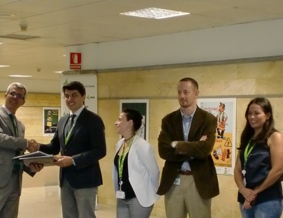 Inauguración Exposición de carteles de prevención S.XX en el aeropuerto de Las Palmas