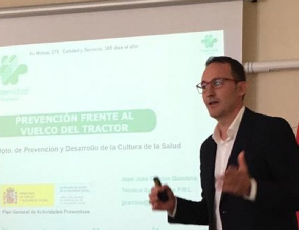 La jornada se celebró bajo el epígrafe PRL en el sector agrícola y forestal