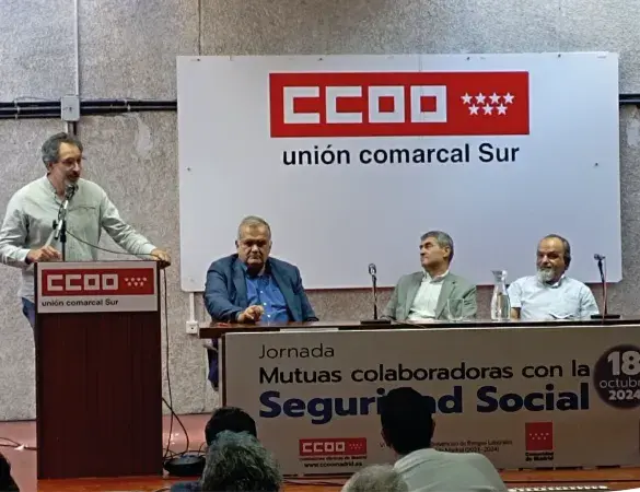 Fraternidad-Muprespa, en una jornada sobre Mutuas Colaboradoras con la Seguridad Social organizada por CCOO