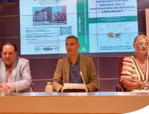 Almería acoge una jornada de integración del género en la PRL con participación de Fraternidad-Muprespa