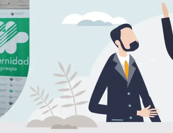 Banner Jornada a Guadalajara sobre relació laboral després de la declaració d'IP