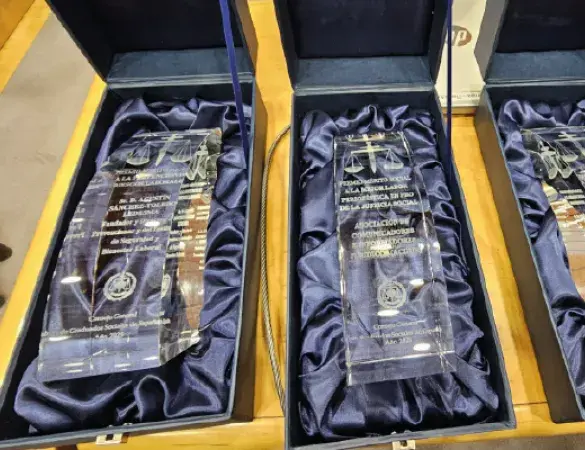 Fraternidad-Muprepa, testemuña na entrega dos XX Premios ao Mérito Social no Senado