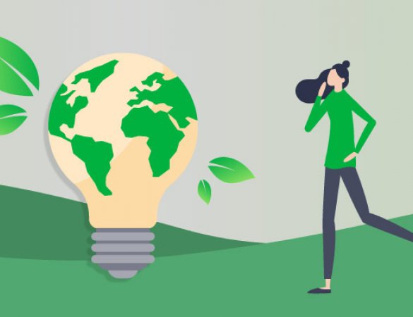 Energia-eraginkortasunaren kartelaren pankarta