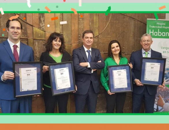 Enrique Megía, Natalia Fdez. Laviada, Gonzalo Piédrola, Elena Iglesias y Pedro Serrera