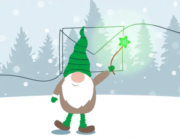 Felicitar y ayudar a felicitar la Navidad