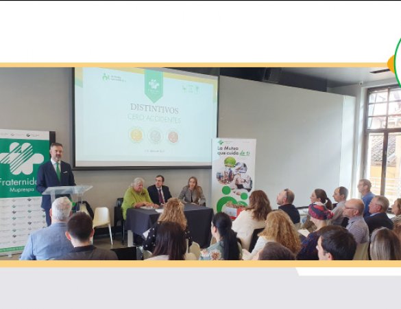 Fraternidad-Muprespa entrega el “Distintivo Cero Accidentes” a 15 de empresas mutualistas navarras con nula siniestralidad