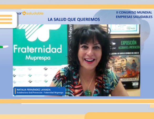 Fraternidad-Muprespa-ren parte hartzea PREVENCIONAReko Enpresa Osasungarrien 2. Munduko Kongresuan
