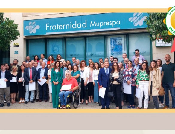Fraternidad-Muprespa entrega el “Distintivo Cero Accidentes” a 43 empresas mutualistas sevillanas con nula siniestralidad