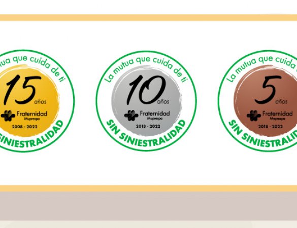 Fraternidad-Muprespa distingue a sus empresas mutualistas con nula siniestralidad