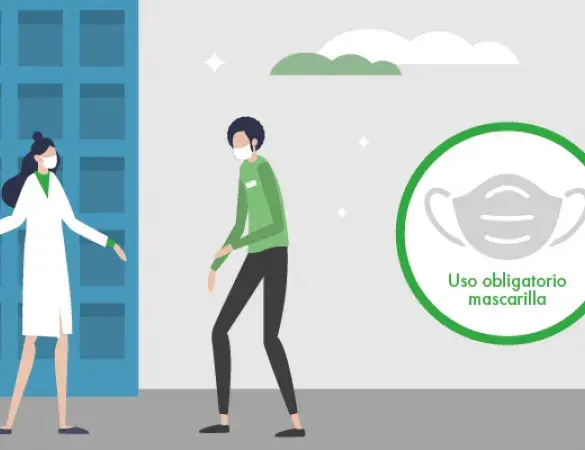 Obligatoriedad del uso de mascarillas 