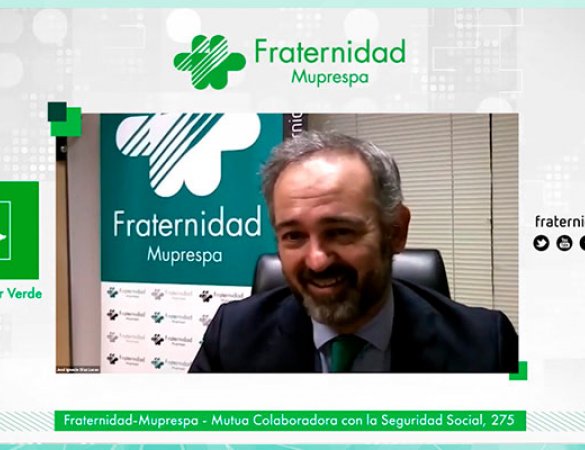 José Ignacio Díaz Lucas presenta no Webinar Fraternidad-Muprespa co Colexio de Graduados Sociais de Asturias