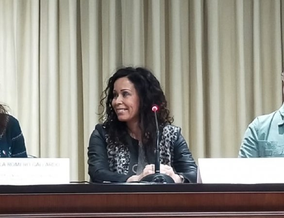 Lola Jariego directora provincial de Fraternidad-Muprespa Sevilla y Manuel Lucas Sebastián