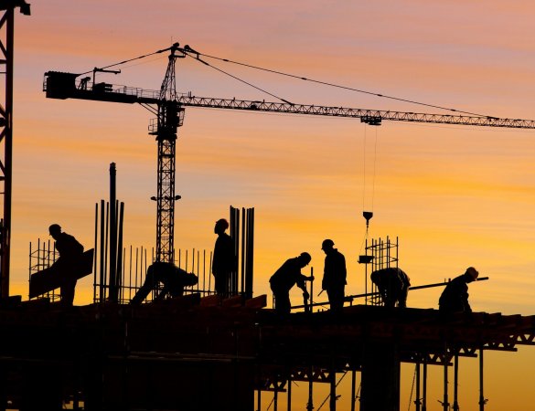 Obra de construcción