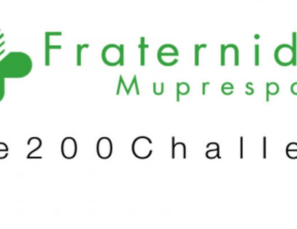 El logo de Fraternidad-Muprespa cambia temporalmente aumentando la distancia entre sus letras 