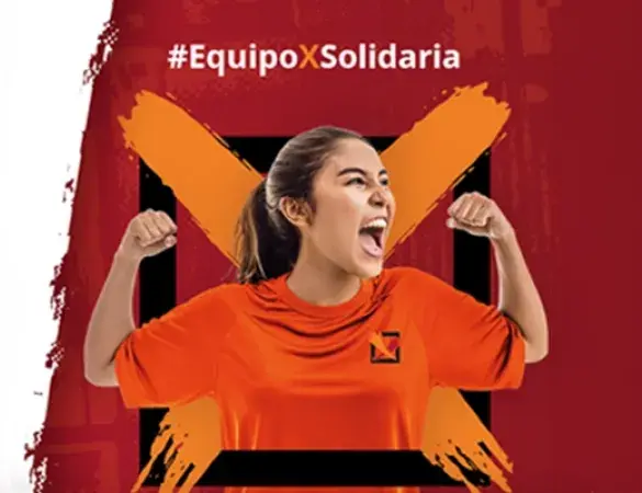 Campaña de la X solidaria: quien marca, participa; quien participa, marca
