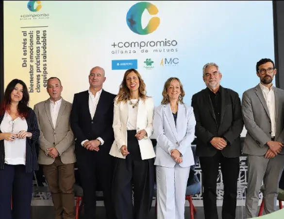 A alianza mutua +Compromiso promove o benestar emocional nas empresas cunha xornada sobre riscos psicosociais