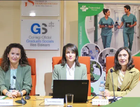 Fraternidad-Muprespa aborda en Palma la protección de las personas trabajadoras desplazadas al extranjero