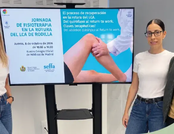 Banner jornada SETLA Fisioterapia 8 de octubre 2026