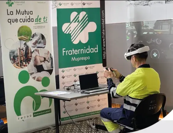 Fraternidad-Muprespa impulsa la seguridad vial laboral con realidad virtual en FIPCAN 2026