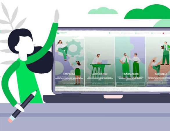 Tamén se renovou a interface gráfica do portal web: as fotografías de todos os contidos foron substituídas por ilustracións vectoriais, para conseguir unha mellor visibilidade.