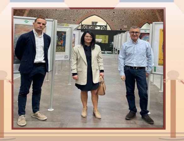 "XX. mendeko prebentzio kartelak" erakusketa Leongo Siderurgia eta Meatzaritza Museoan.