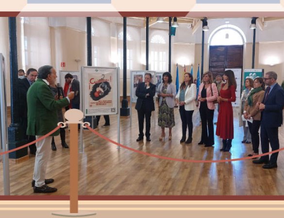 Oviedoko alkateak Fraternidad-Muprespa-ek antolatutako “XX. mendeko prebentzio kartelak” inauguratu ditu