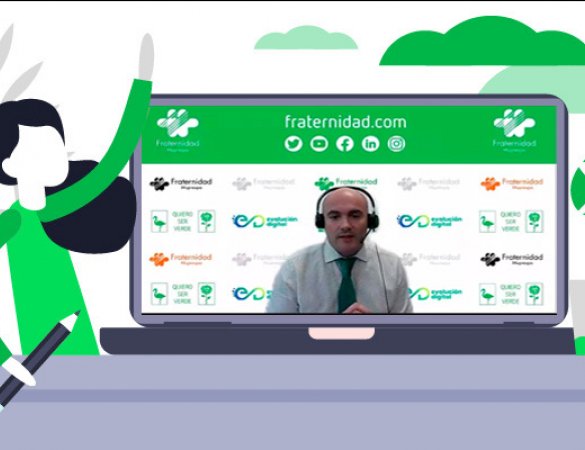 Bàner Webinar Fraternidad-Muprespa amb CPRL Jaén