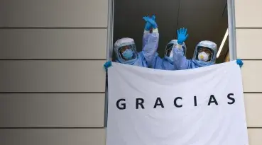 Sanitarios en el covid 19