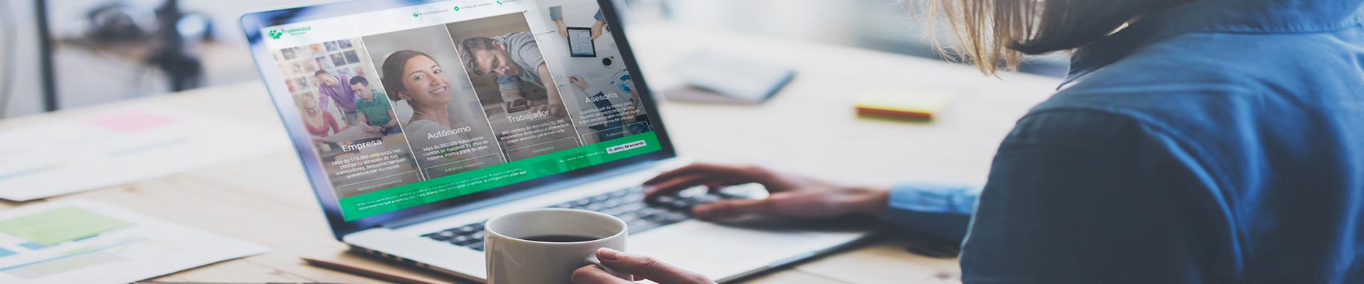Novo portal web de Fraternidad-Muprespa