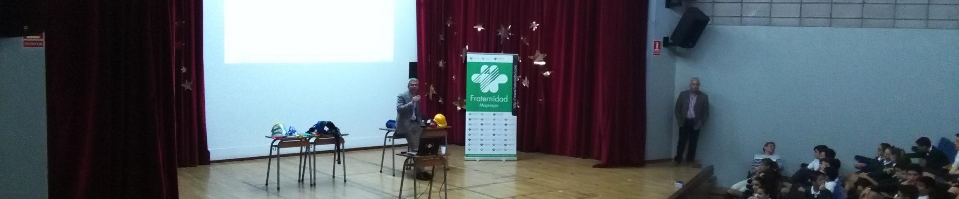 Fraternidad-Muprespa organiza una jornada sobre prevención en el Colegio Claret en Las Palmas