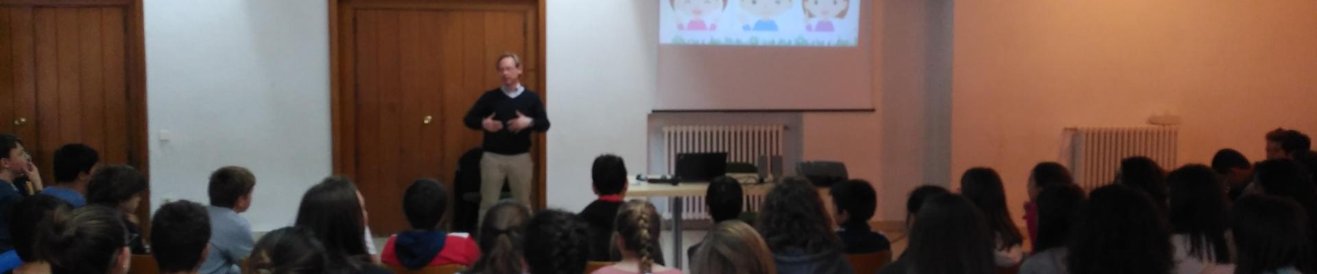 Fraternidad-Muprespa imparte charlas de prevención en colegios de Teruel