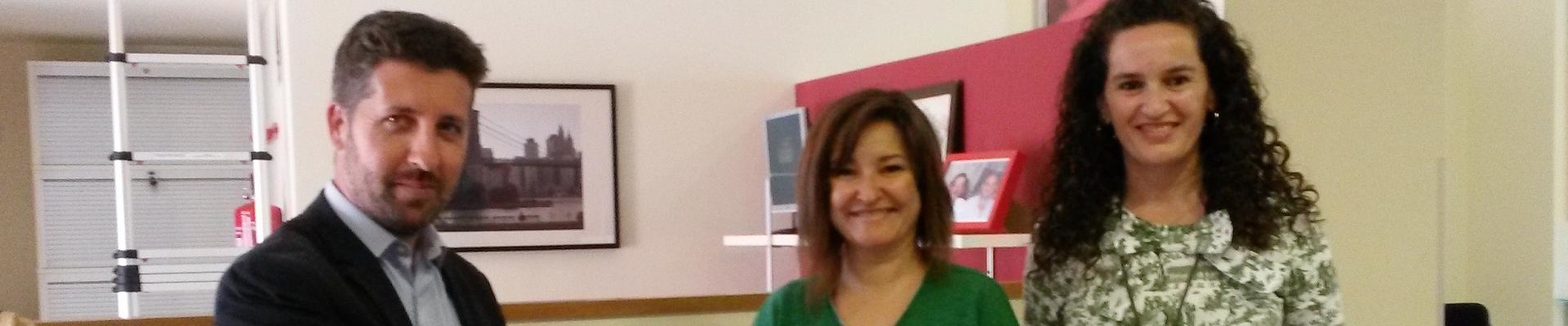Fraternidad-Muprespa entrega el diploma Bonus 2014 a la empresa Entreblocs en Illes Balears