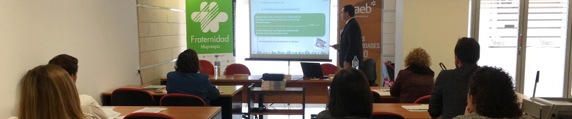 Fraternidad-Muprespa y la CAEB de Ibiza han celebrado una interesante jornada sobre el nuevo RD 231/2017
